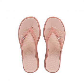 Azaleia Lia Soft Care Tam Nude Women's Wedge Sandals