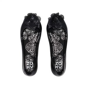 Zaxy New Pop Flower Fem Black Ornament Flower